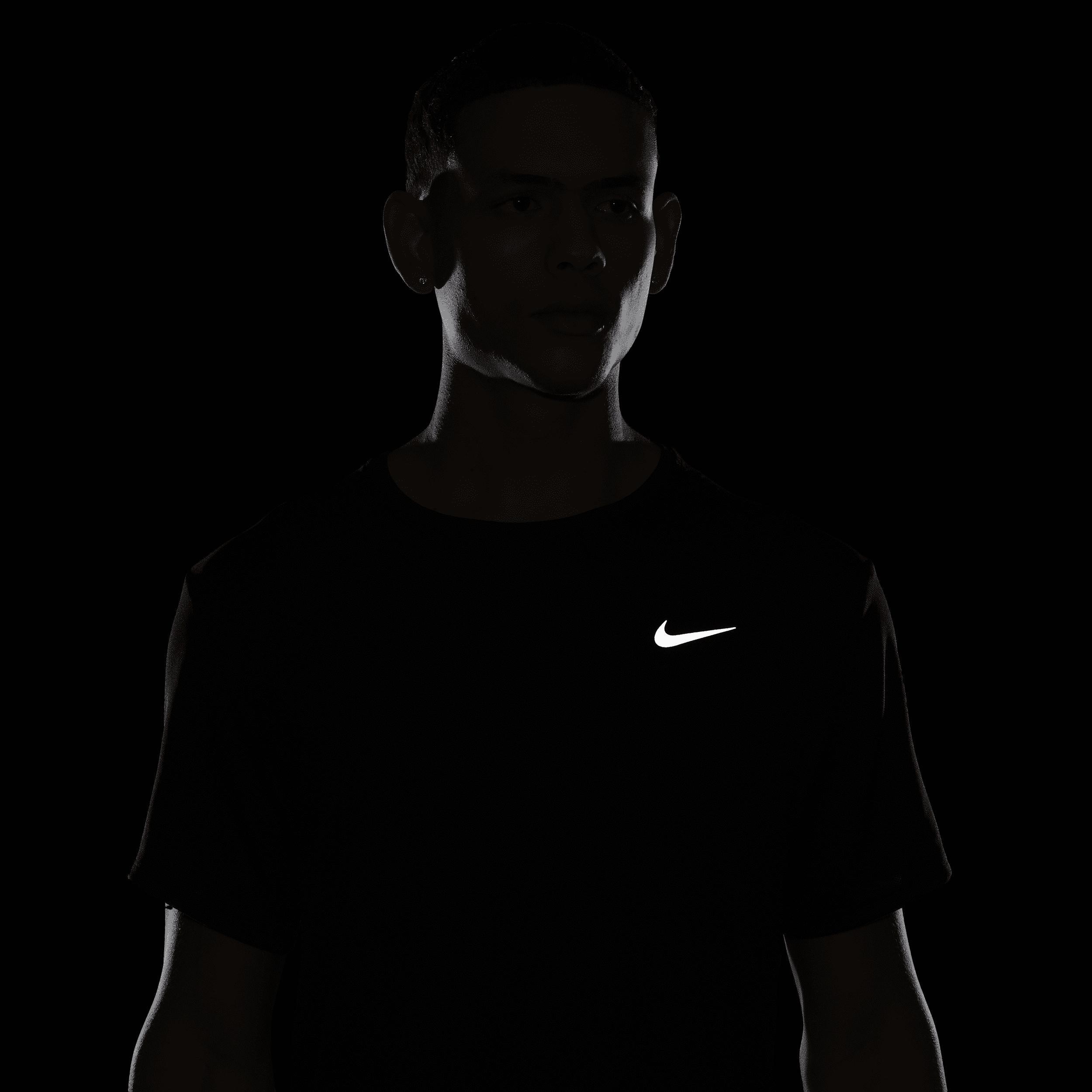 Nike Men's Miler Dri-FIT UV Short-Sleeve Running Top Product Image