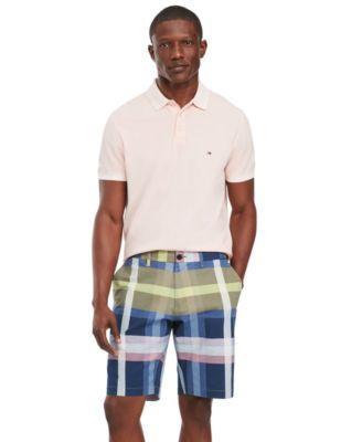 Tommy Hilfiger Mens Twill Plaid Shorts Product Image
