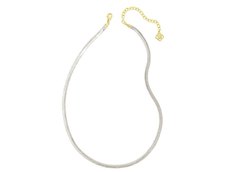 Kassie Reversible Chain Necklace in Mixed Metal Product Image