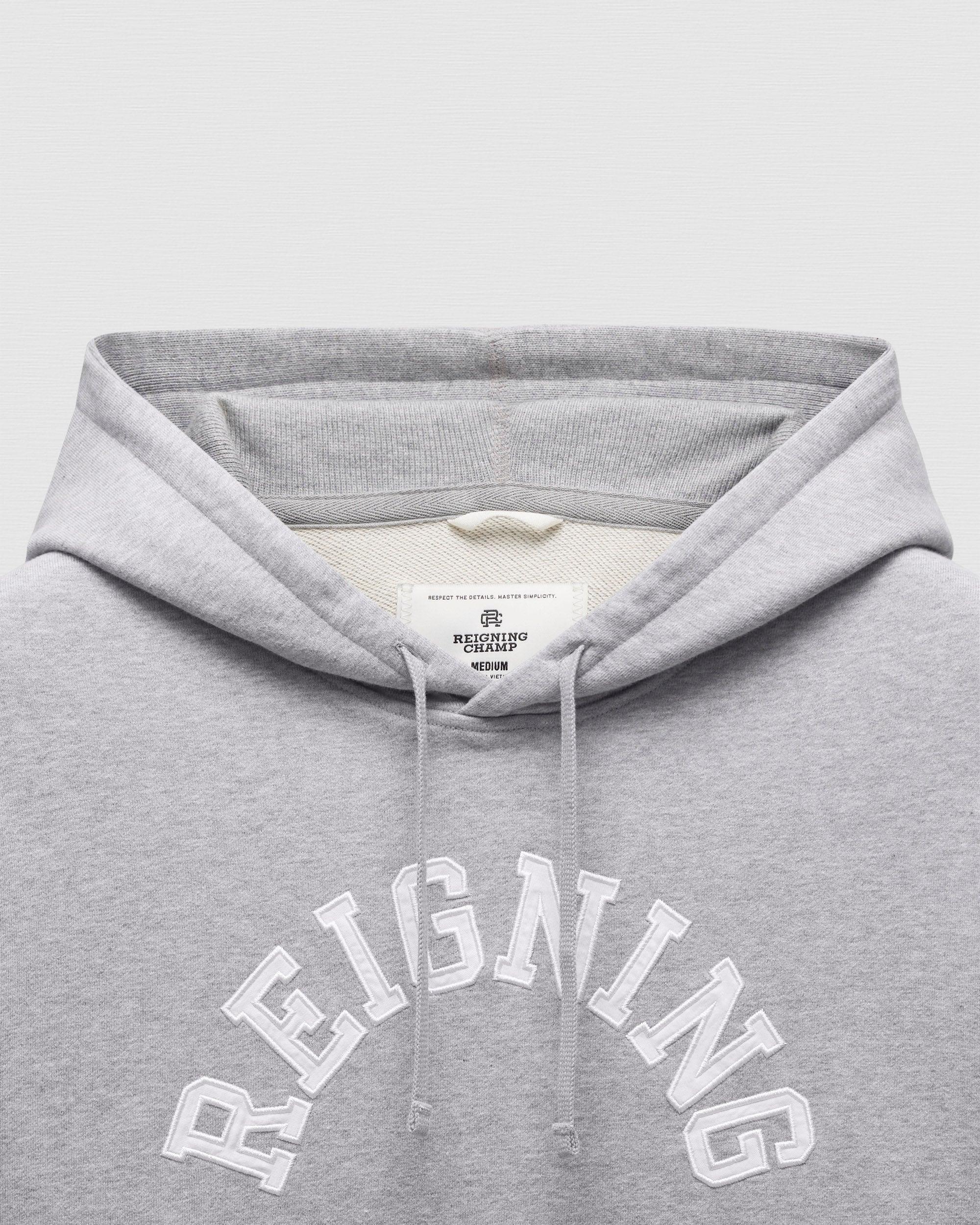 Midweight Terry Arch Logo Standard Hoodie Male Product Image