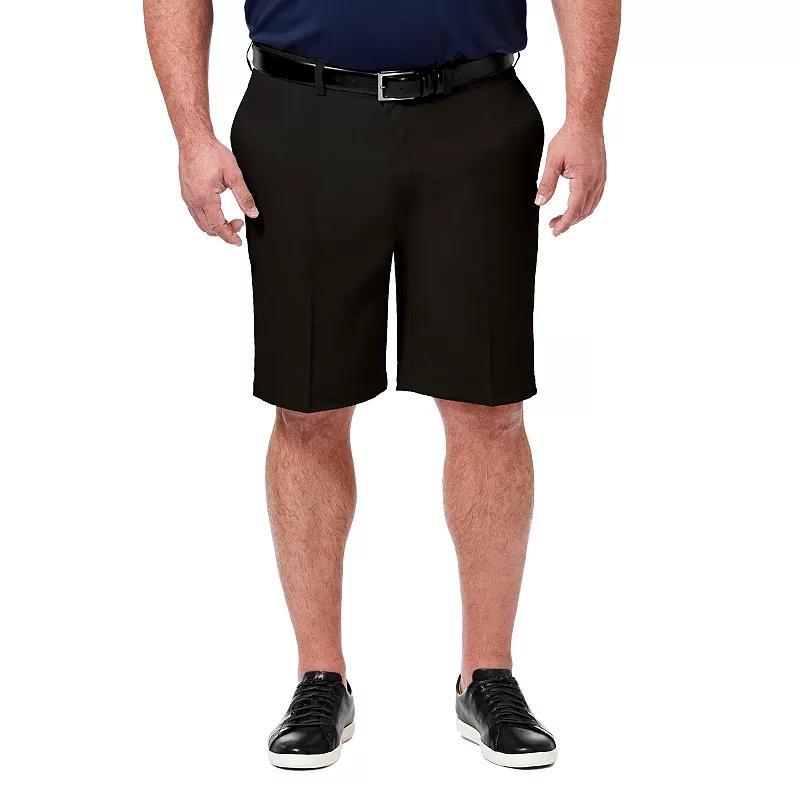 Big & Tall Haggar Cool 18 Flat-Front Pro Shorts, Mens Product Image