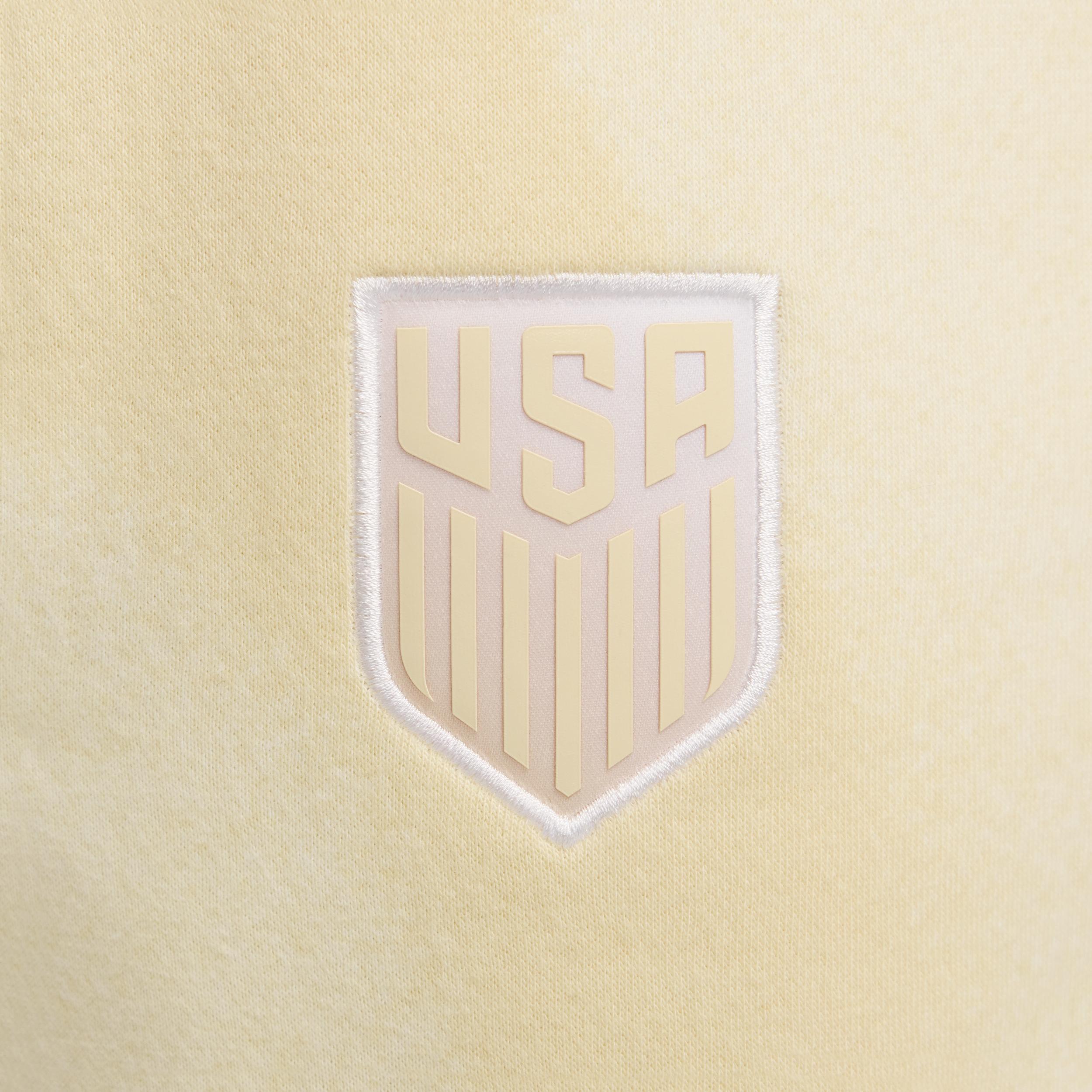USMNT Phoenix Fleece Nike Women's Soccer High-Waisted Curve Pants Product Image