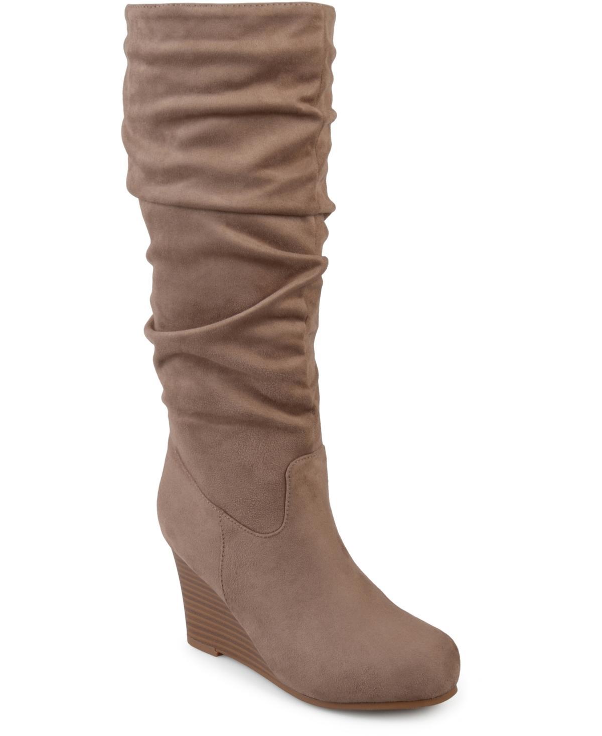 Journee Haze Womens Tall Boots, Girls Grey Product Image