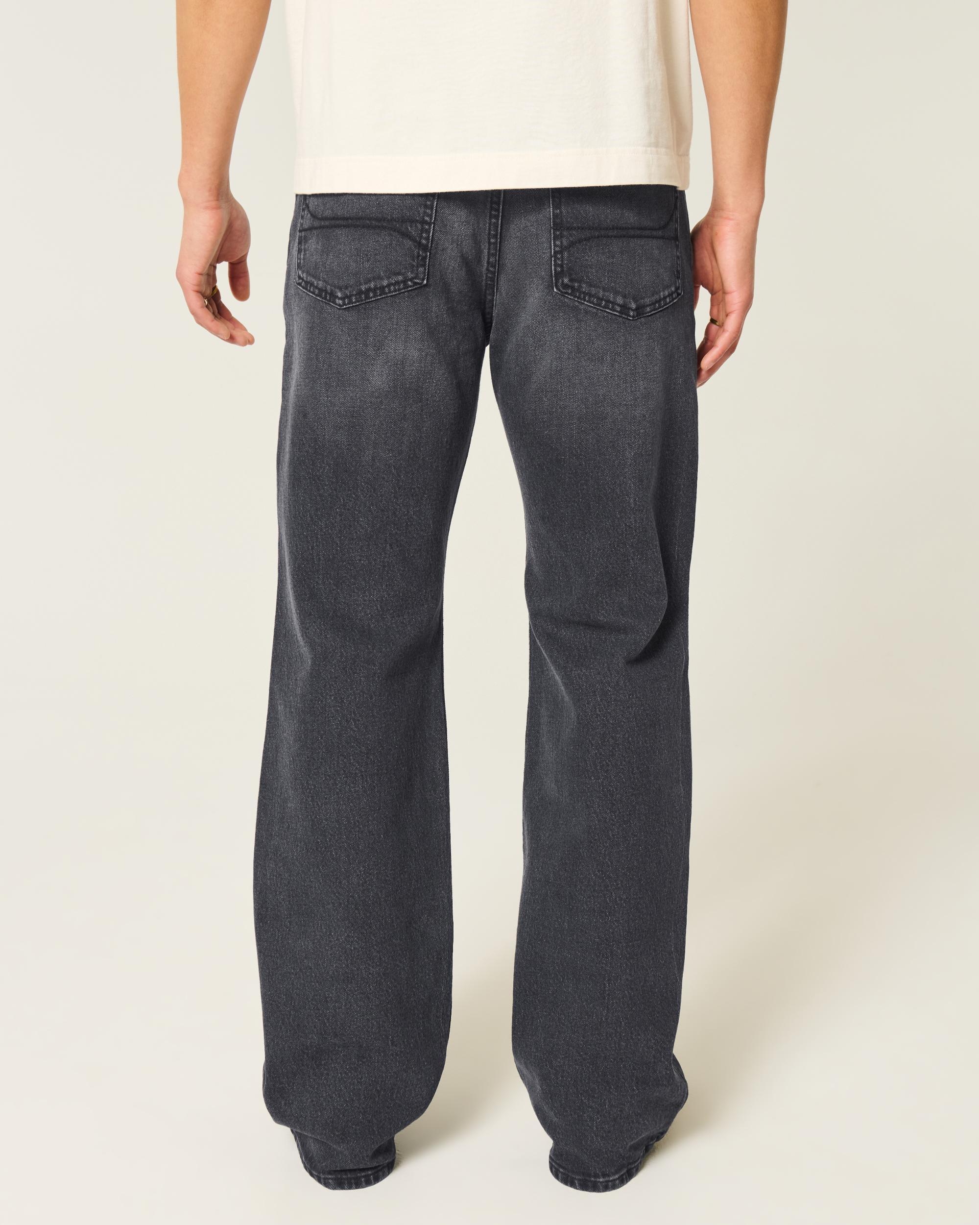 Washed Black Relaxed Boot Jeans Product Image