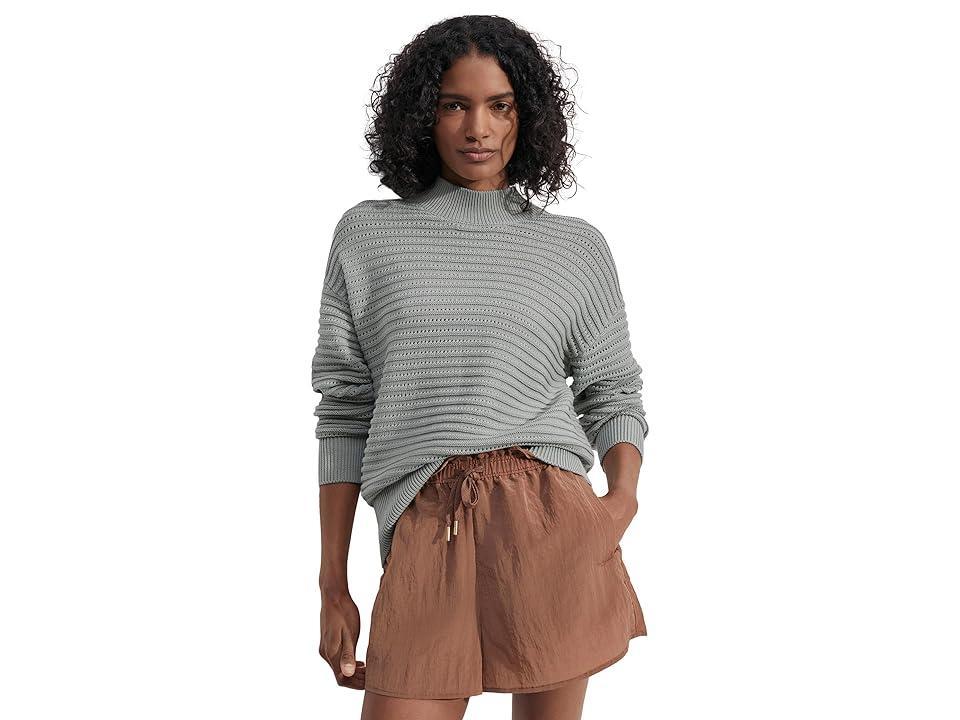 Varley Franco Knit Crew (Egret) Women's Sweatshirt Product Image