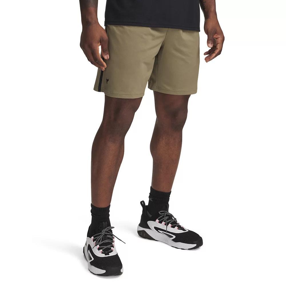 Men's Under Armour Project Rock Mesh Shorts, Size: Medium, Bayou Product Image