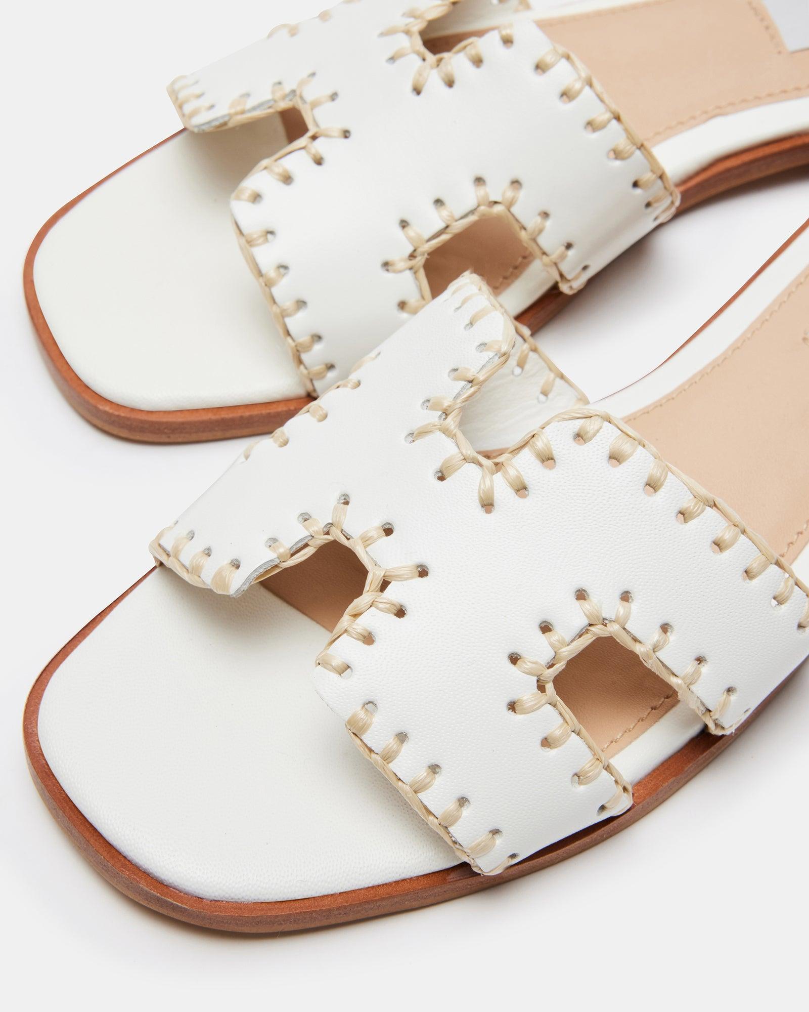 HADYN WOVEN WHITE LEATHER Female Product Image