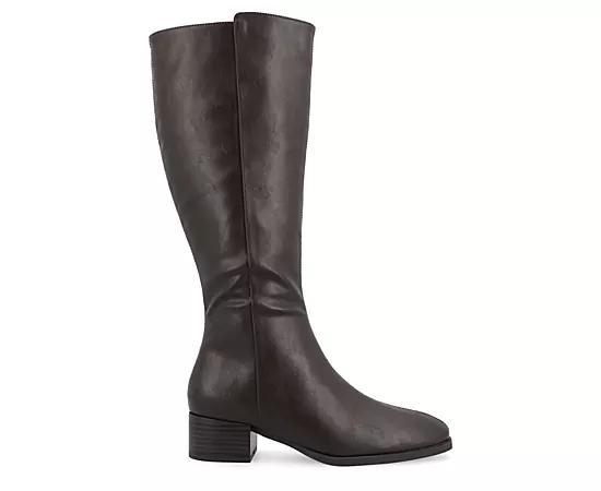 Journee Tru Comfort Foam™ Devri Women's Knee-High Boots, Size: 9, Brown Product Image