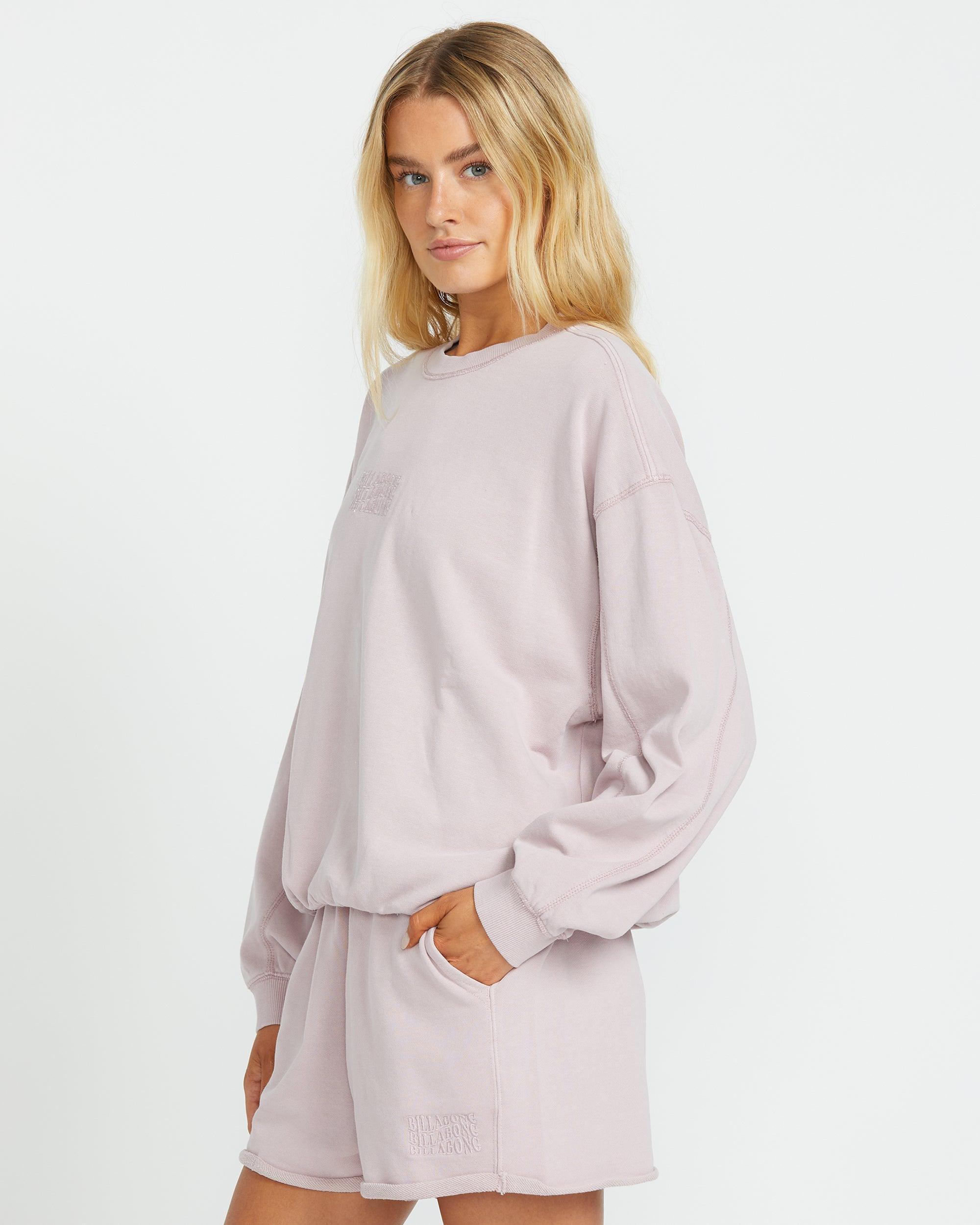 So Typical Kendal Crew Sweatshirt  - Haze Female Product Image