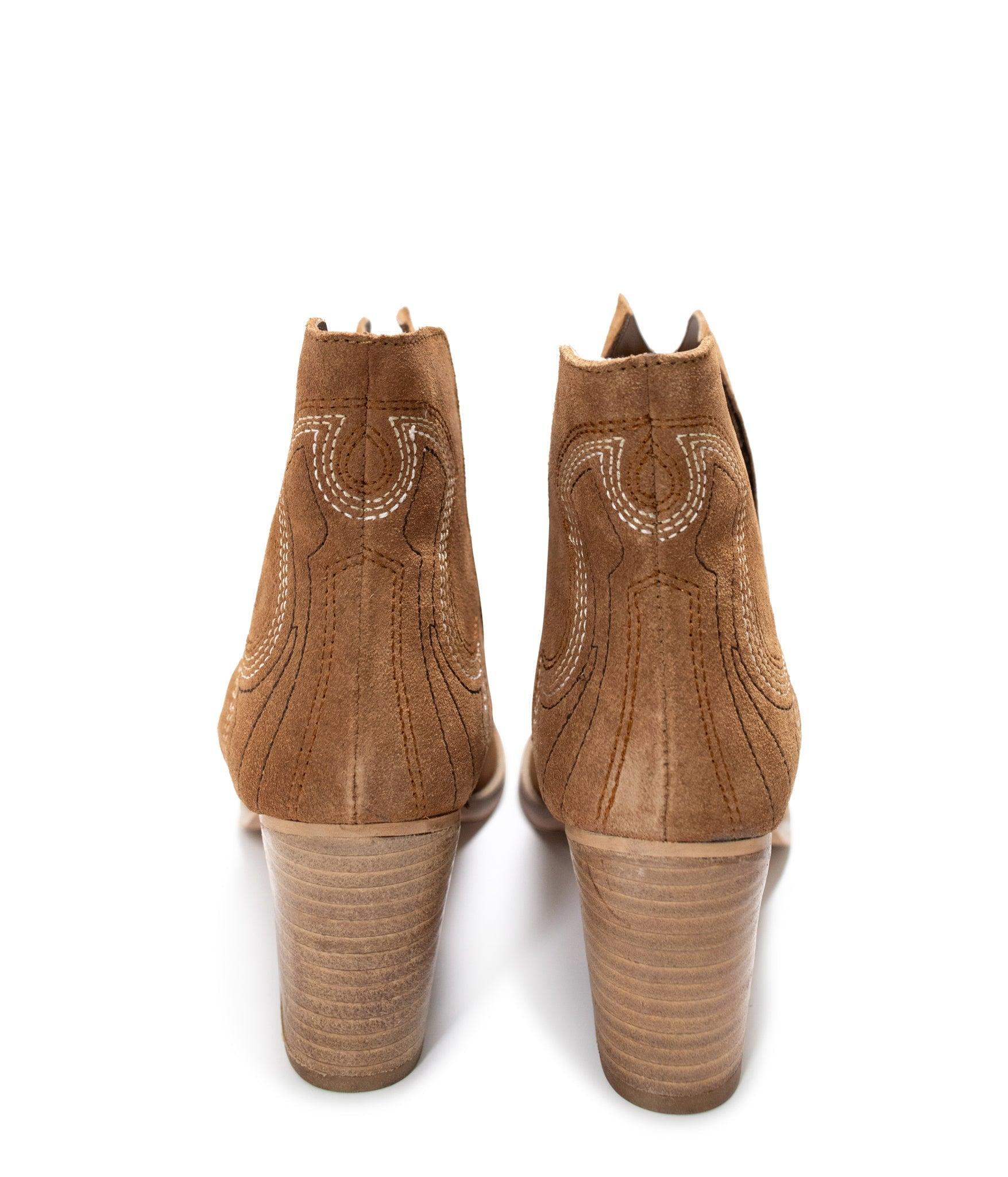 Journee Ankle Boots in Magenta (Online Exclusive) Product Image