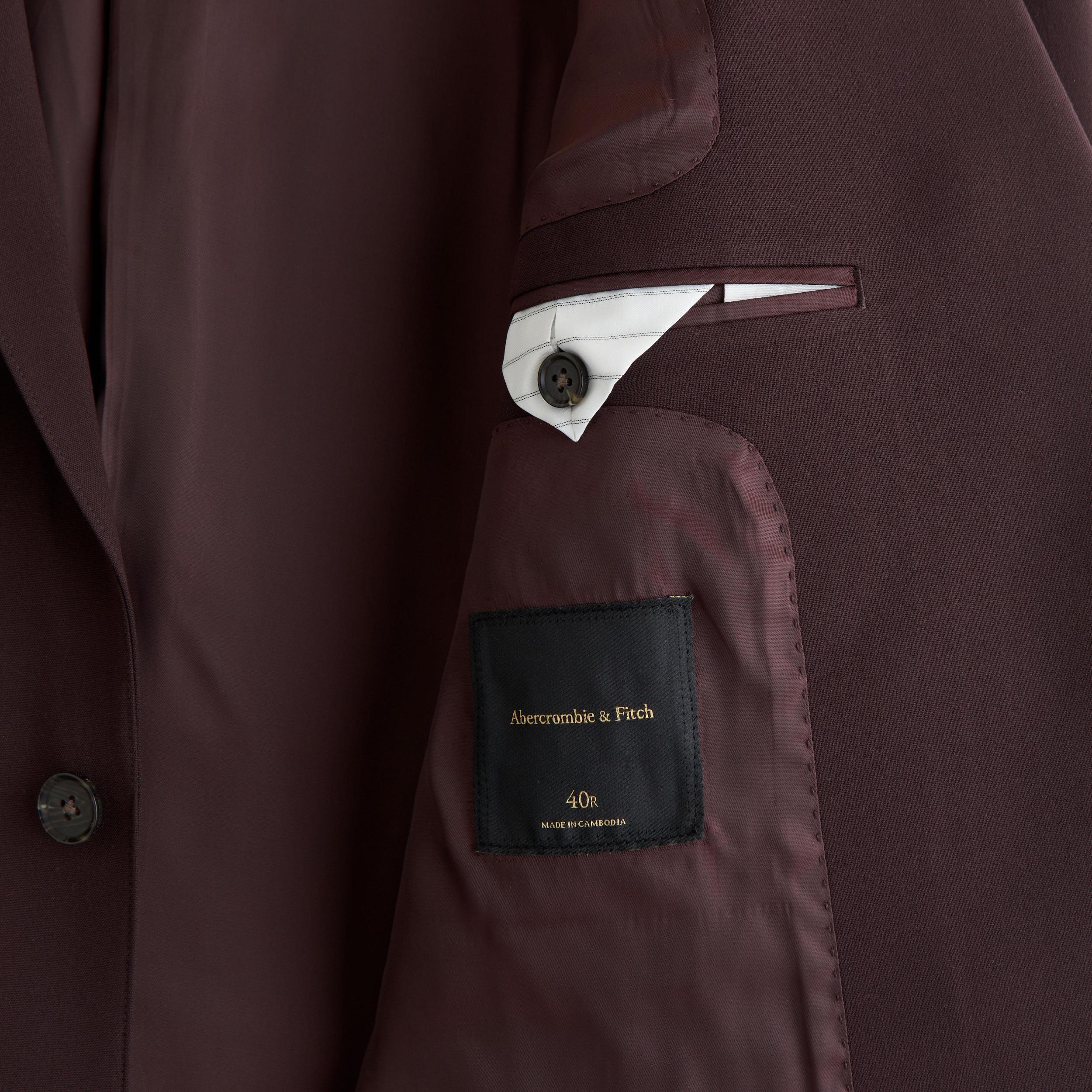 The A&F Collins Tailored Classic Seersucker Blazer Product Image
