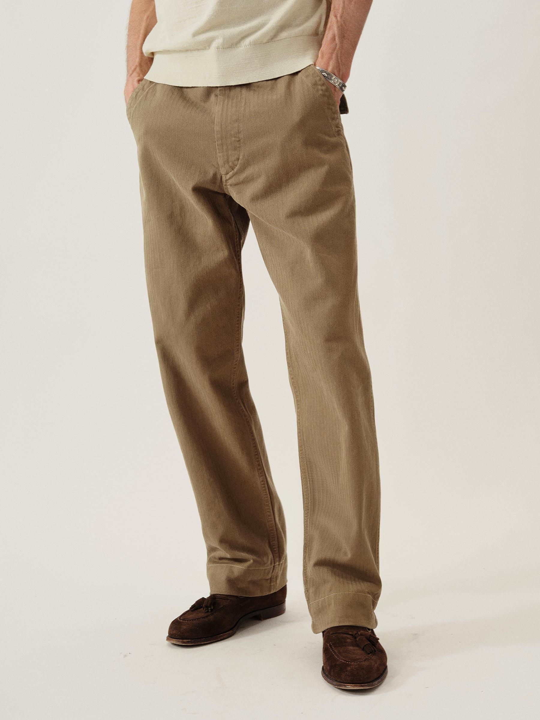 Marshland Omaha Flyweight HBT Full Saddle Baker Pant Product Image