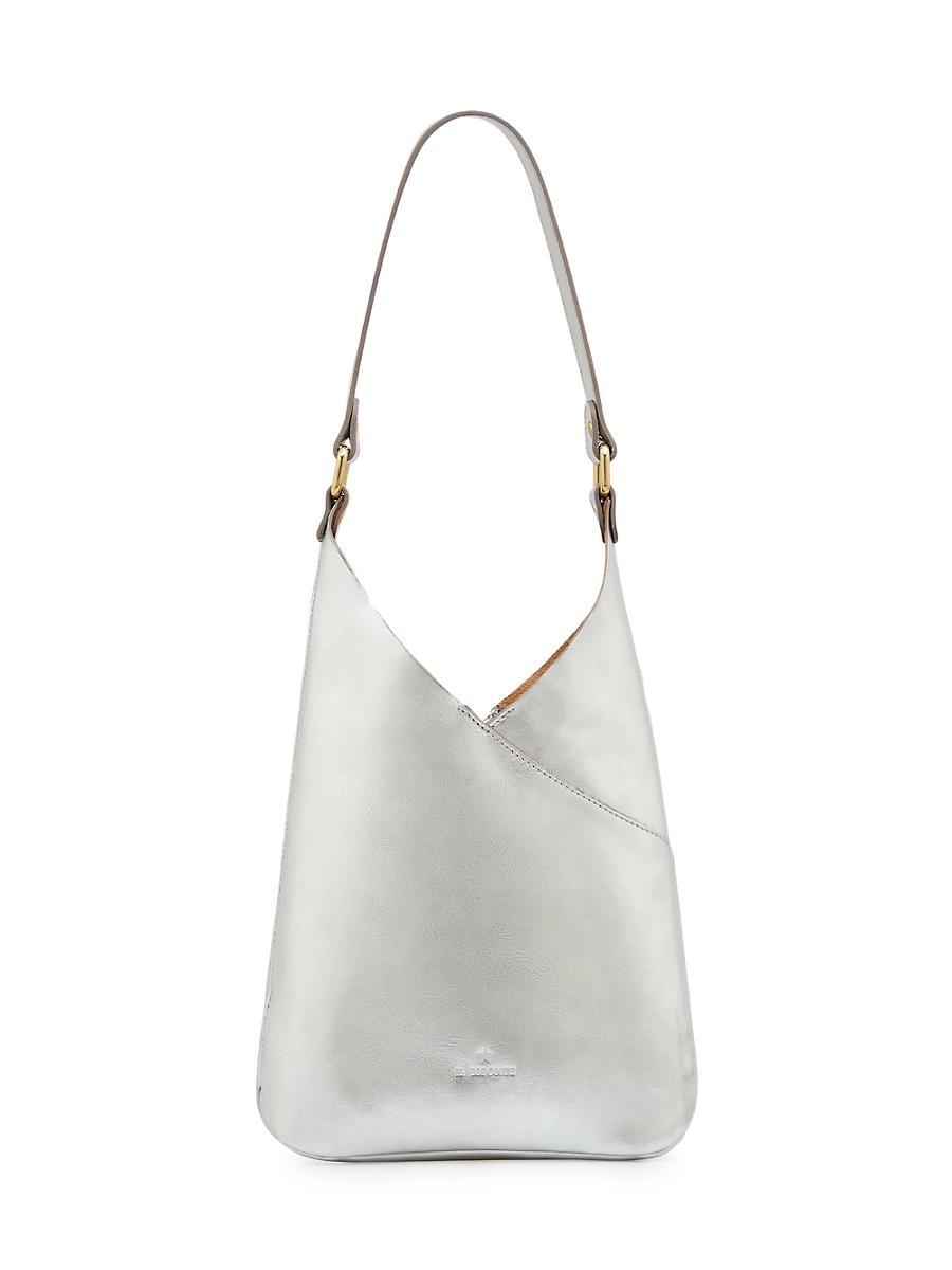 Womens Malibu Leather Shoulder Bag Product Image