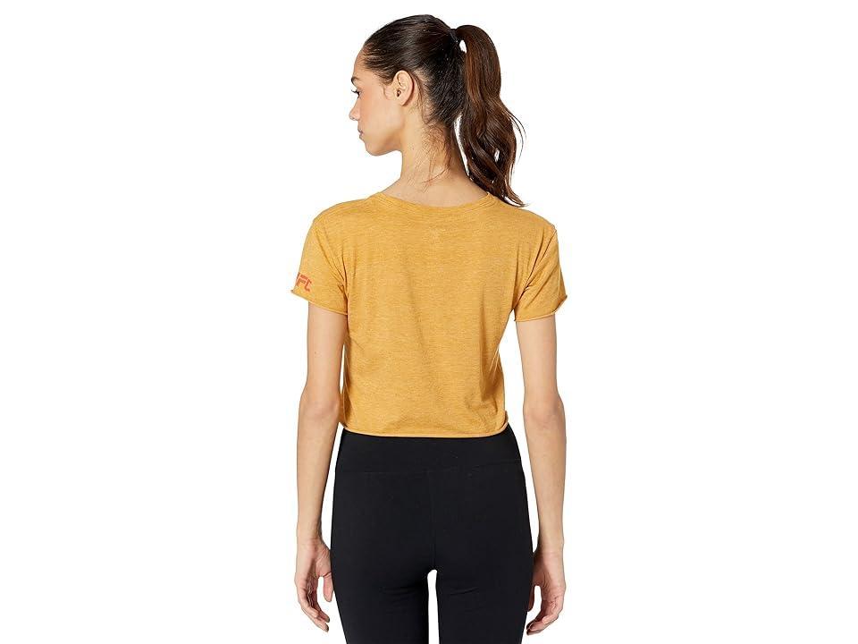 UFC Weili Zhang Magnum Cropped Tee (Antique ) Women's T Shirt Product Image