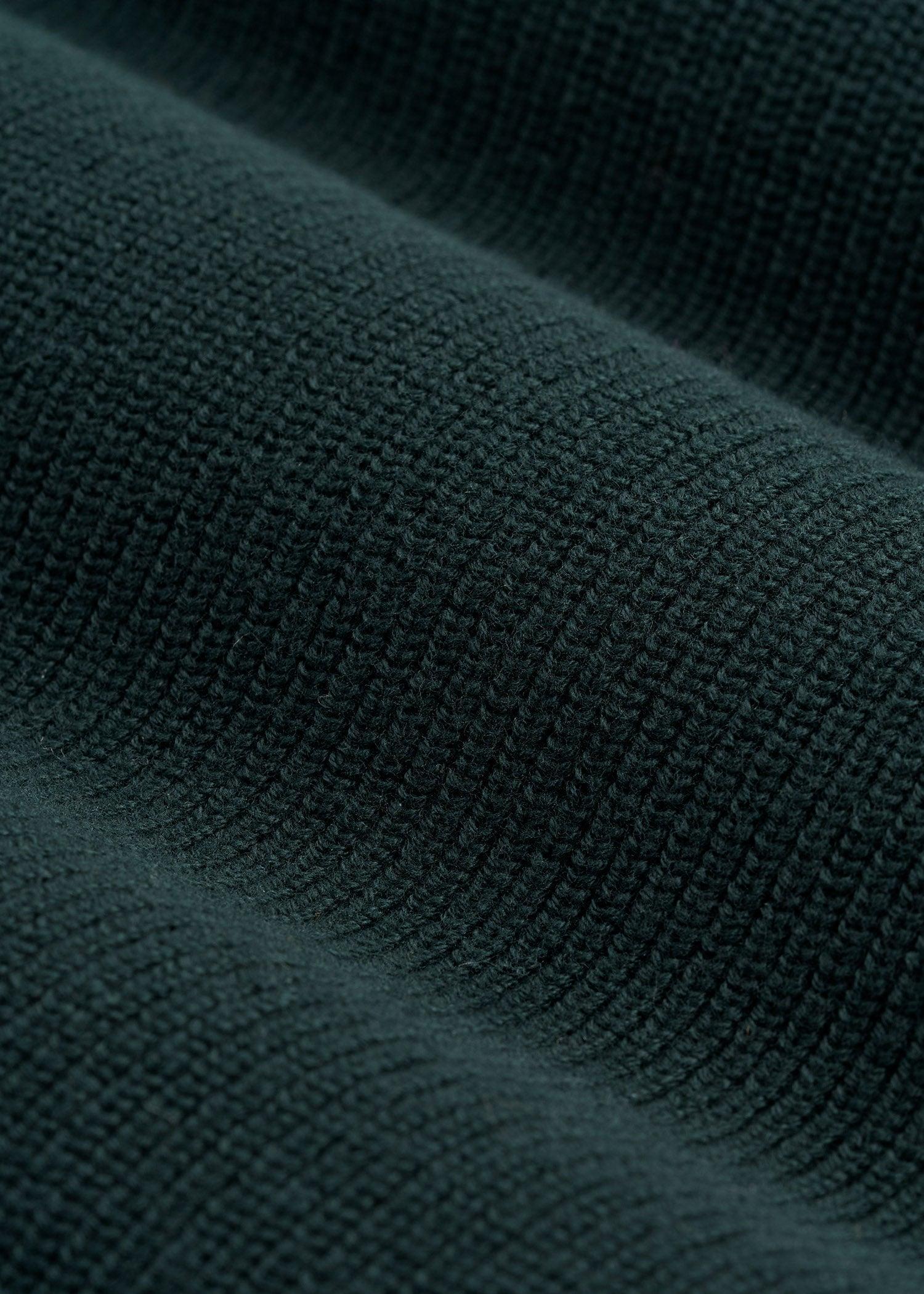 Purl Knit Tall Men's Polo Sweater in Emerald Product Image
