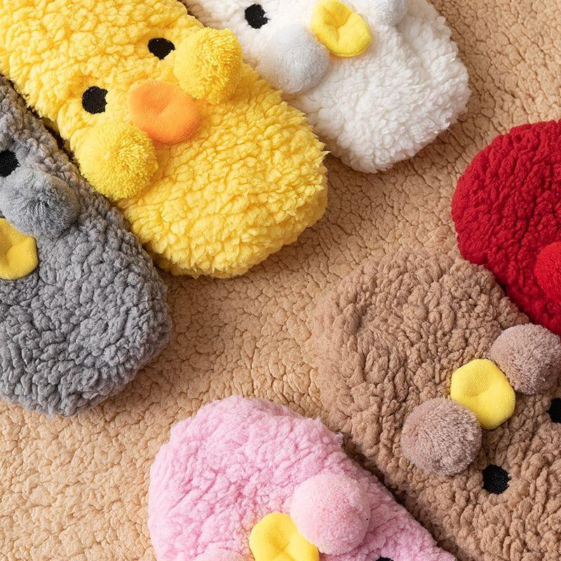 Cartoon Fleece Socks Product Image