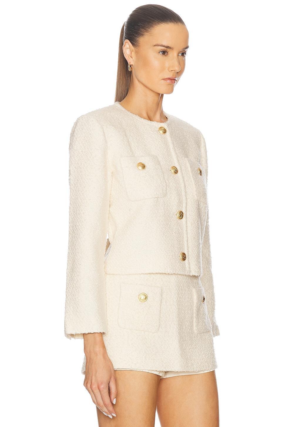 L'ACADEMIE By Marianna Dapheen Jacket In Light Beige Product Image