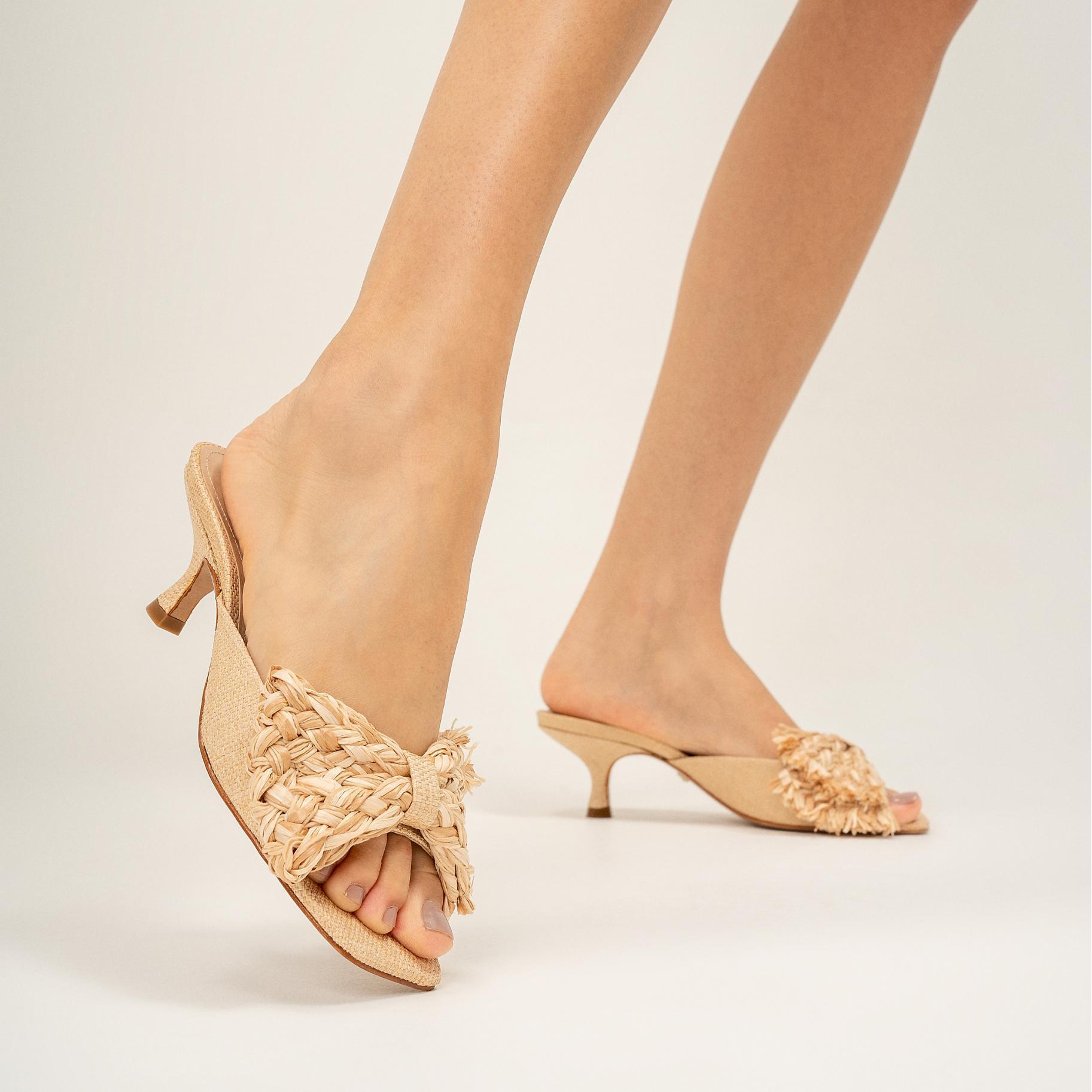 Lienne Straw Sandal Product Image