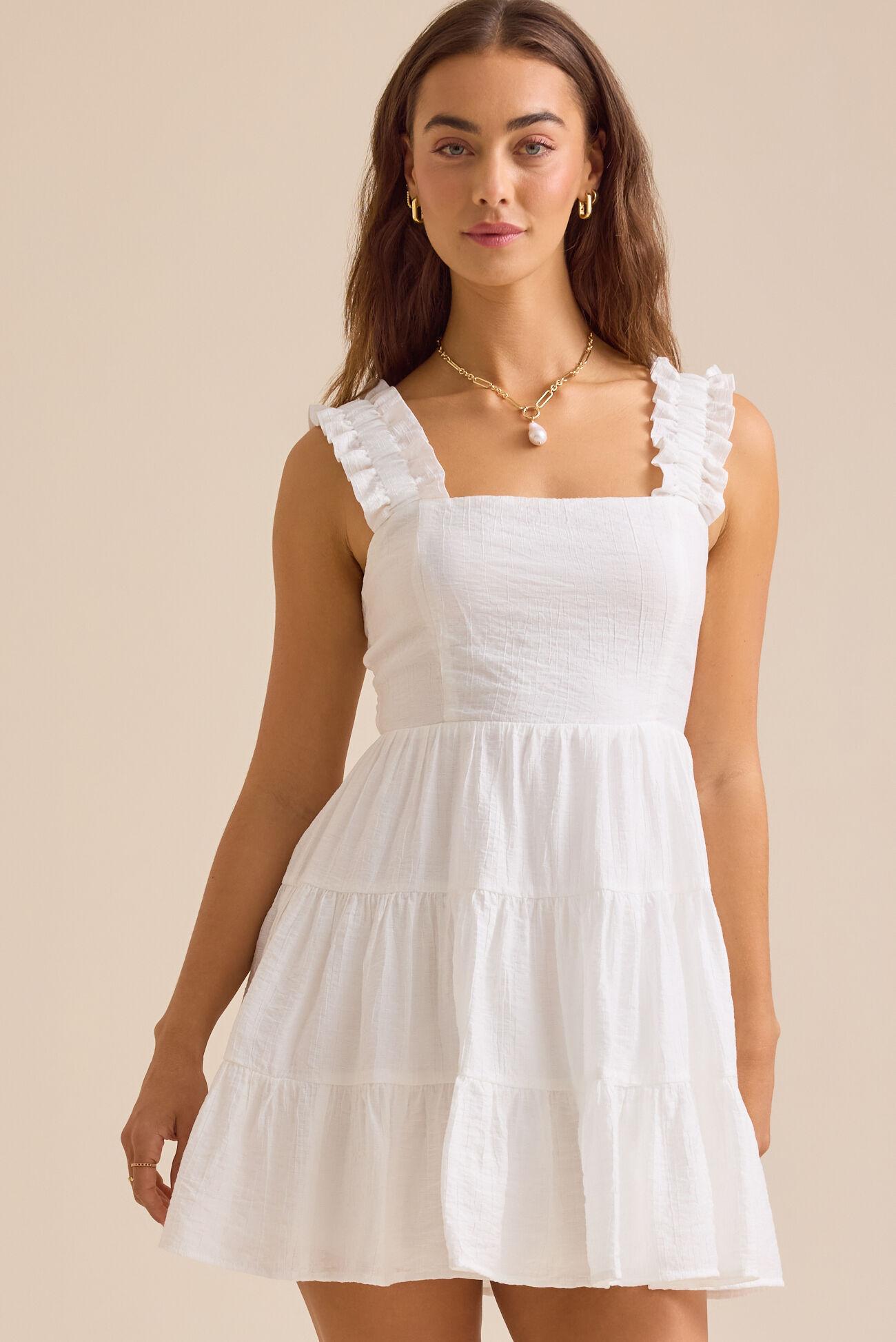Kira Tiered Mini Dress Product Image