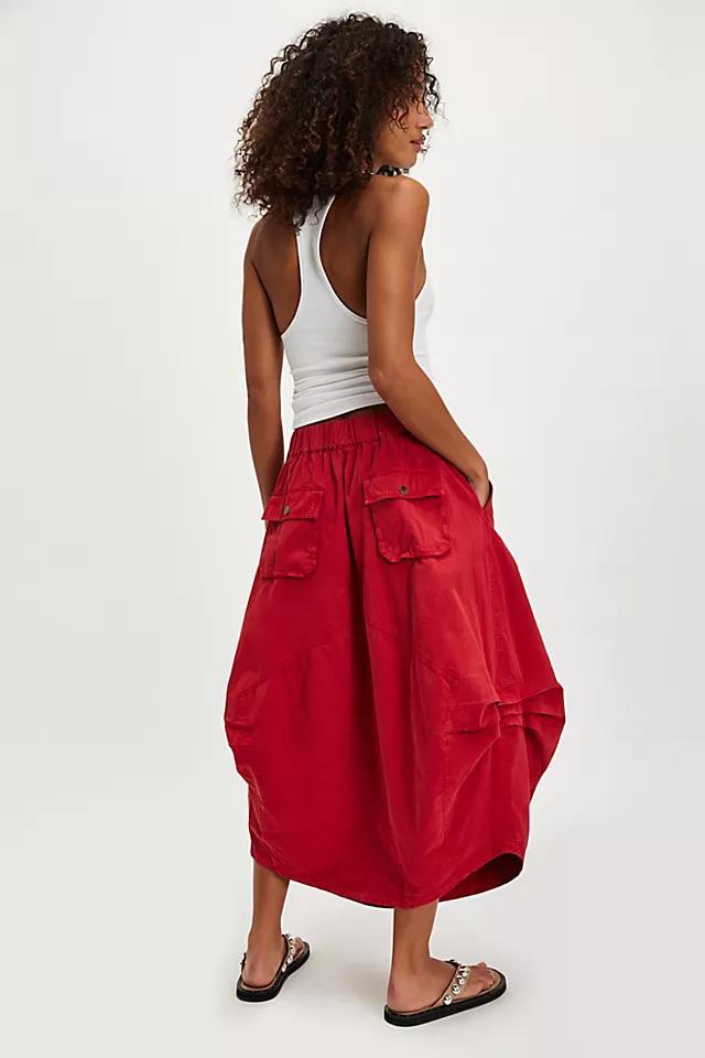 Willow Poplin Maxi Skirt Product Image