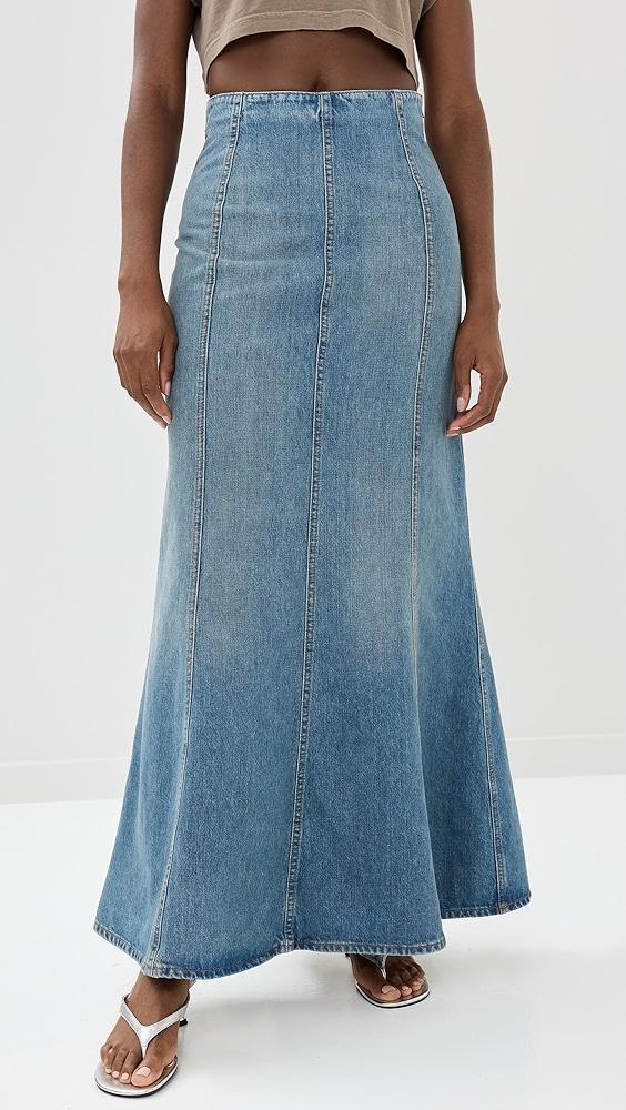 HAIKURE Shaquille Oil Blue Skirt | Shopbop Product Image