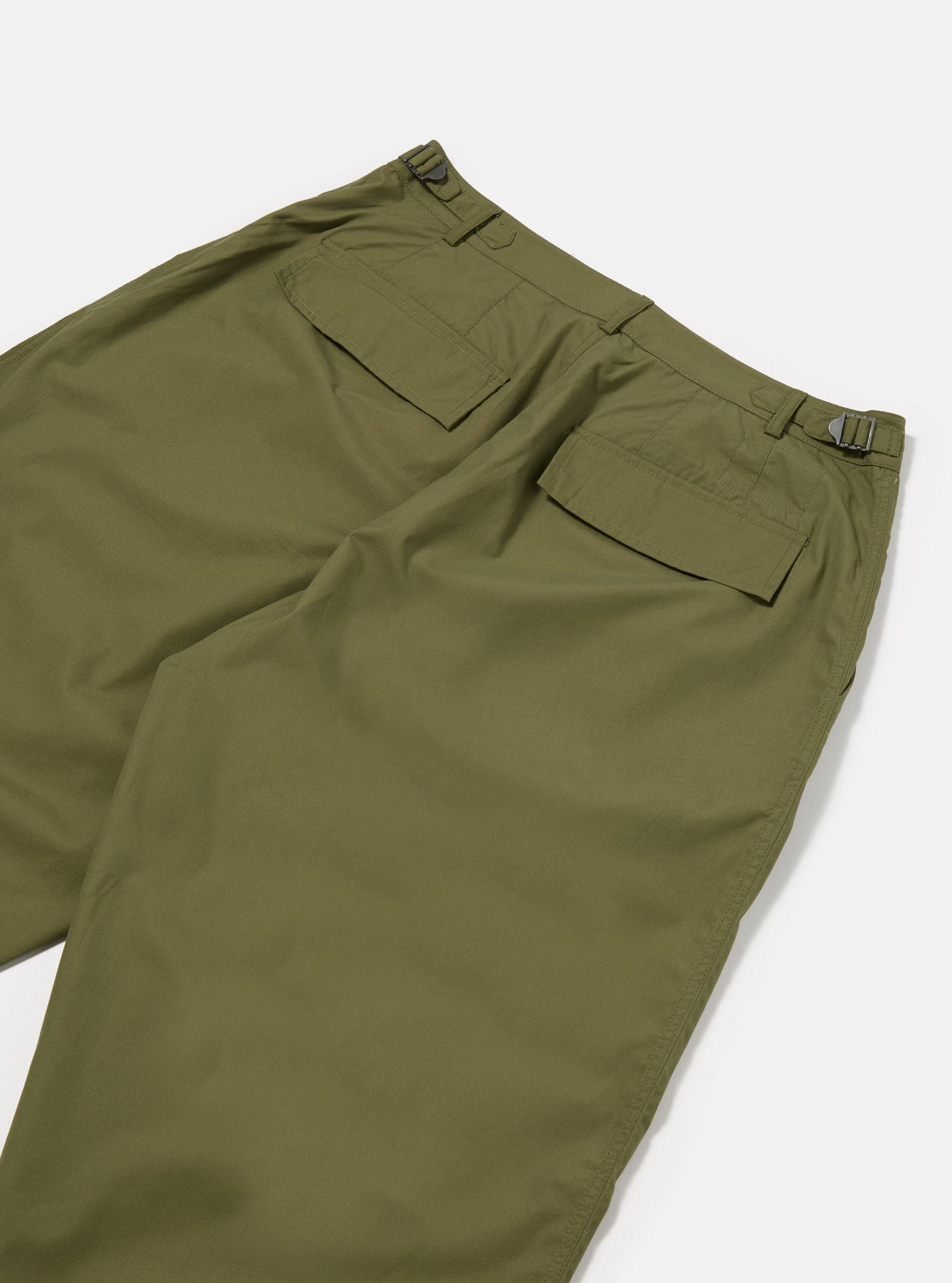 Olive Recycled Polytech Loose Pilot Trouser Product Image