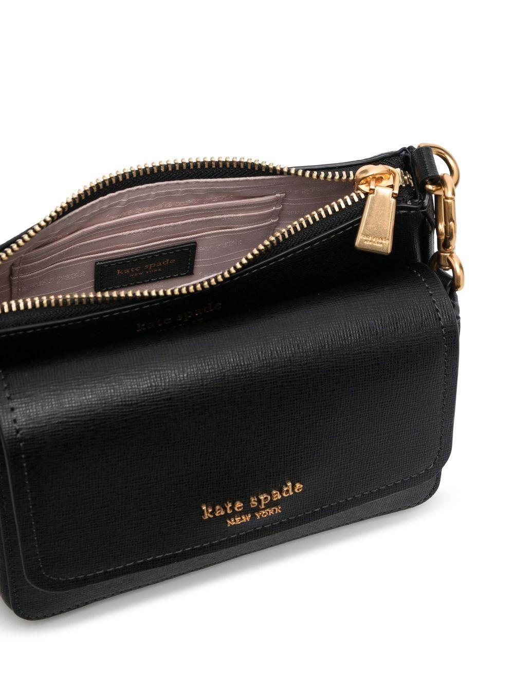 Morgan Saffiano leather crossbody Product Image
