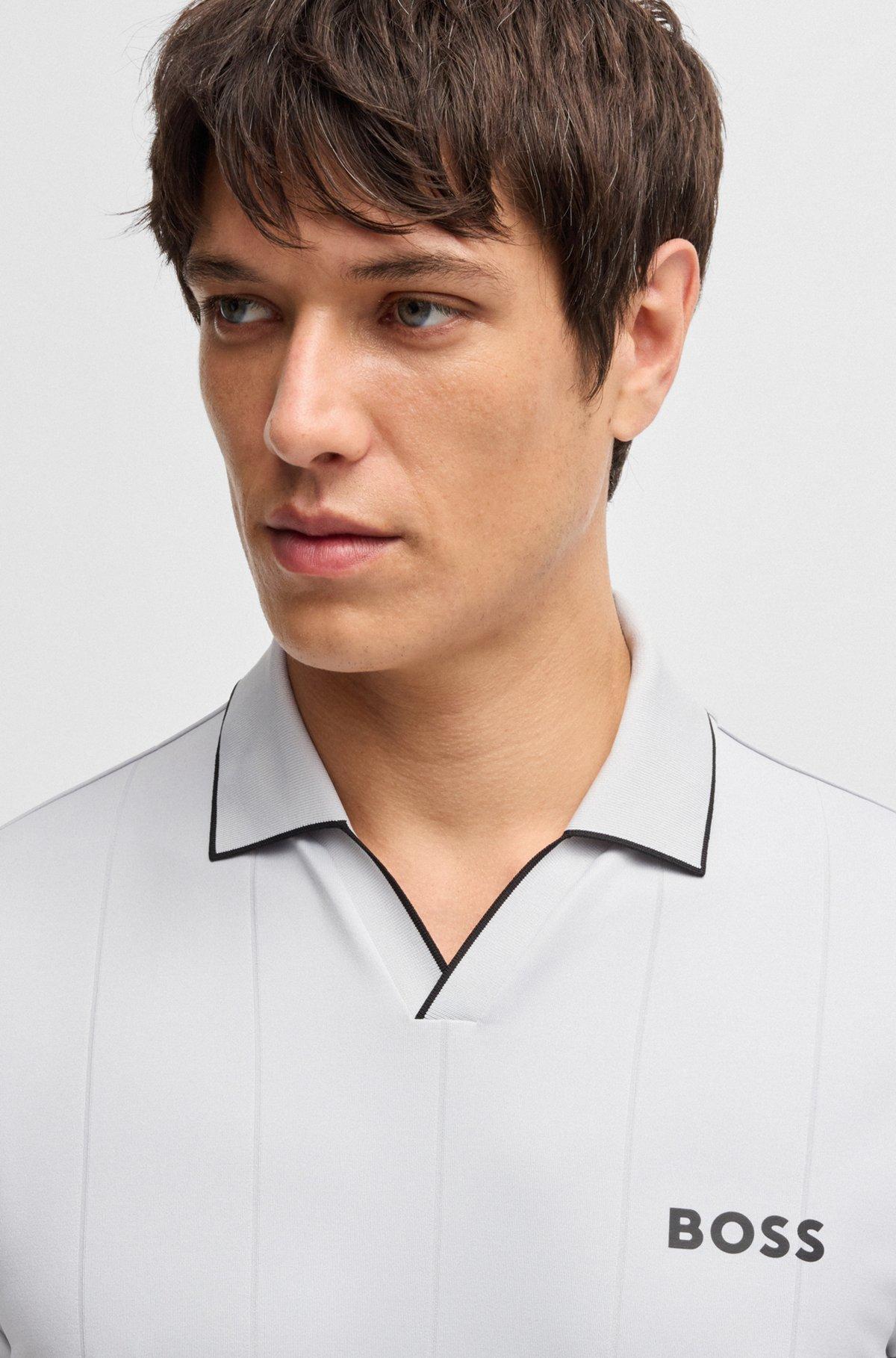 Active polo shirt with four-way stretch Product Image