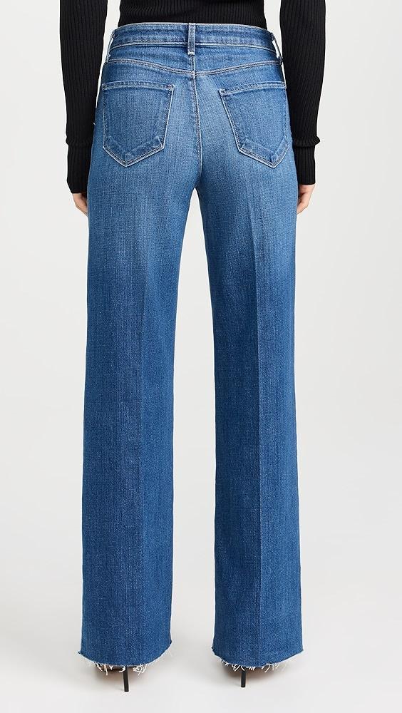 L'AGENCE Scottie High Rise Wide Leg Jeans | Shopbop Product Image