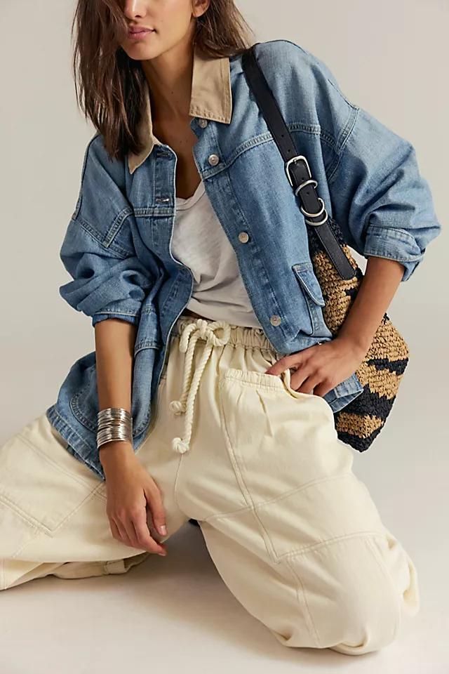 We The Free Lemon Denim Jacket Product Image