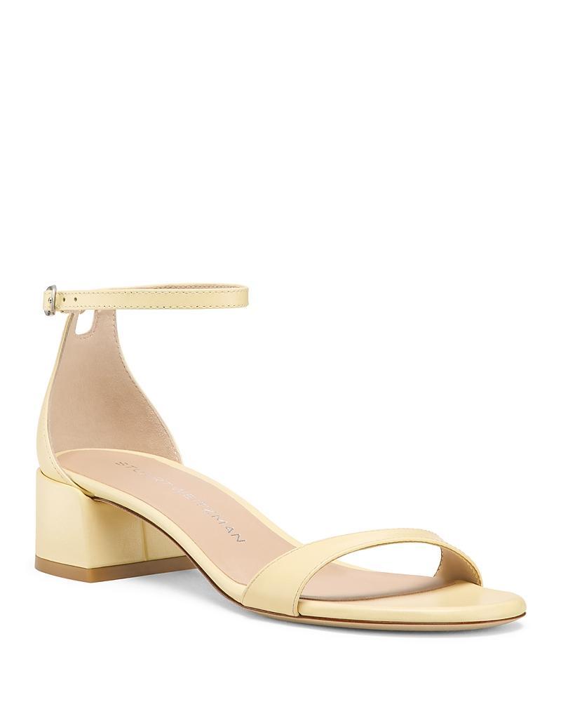 Womens Nudist Leather 35MM Block Sandals Product Image