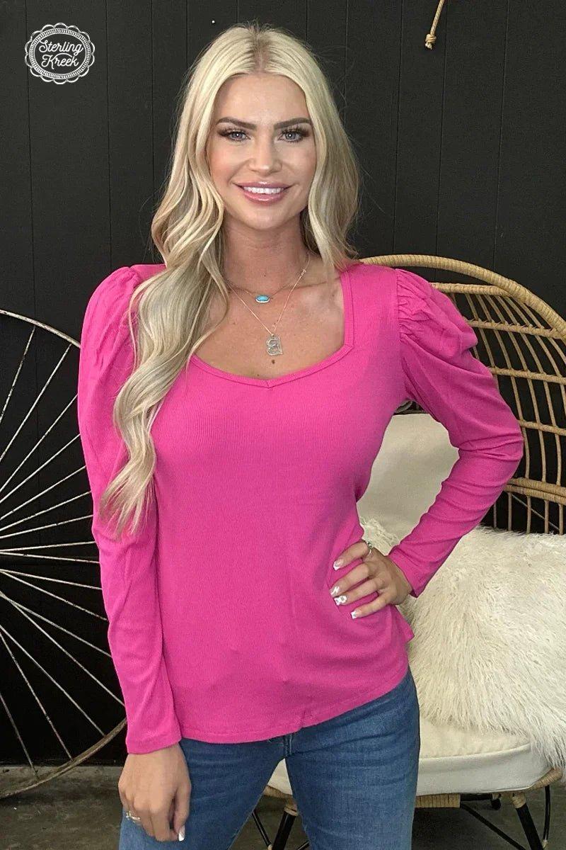 Something Classy Pink Top Product Image
