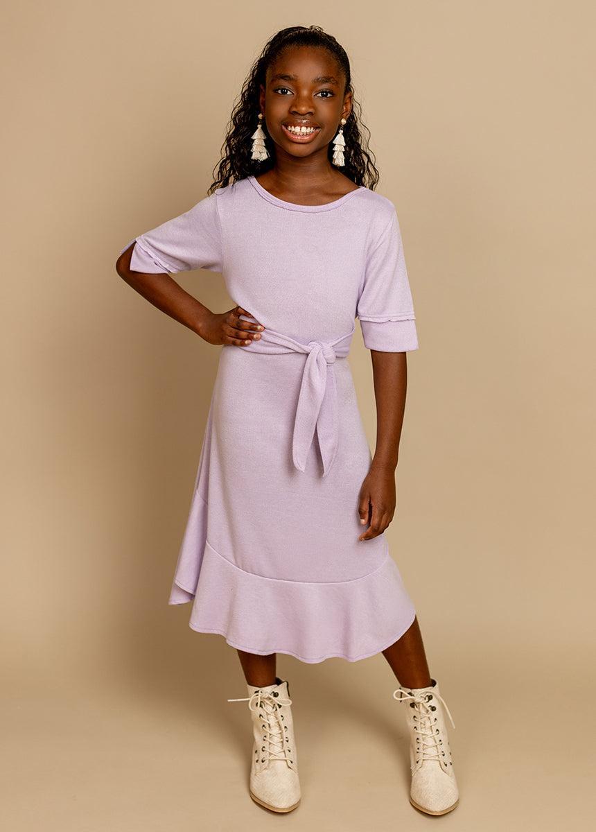 Jaliyah Dress in Lavender Girls Product Image