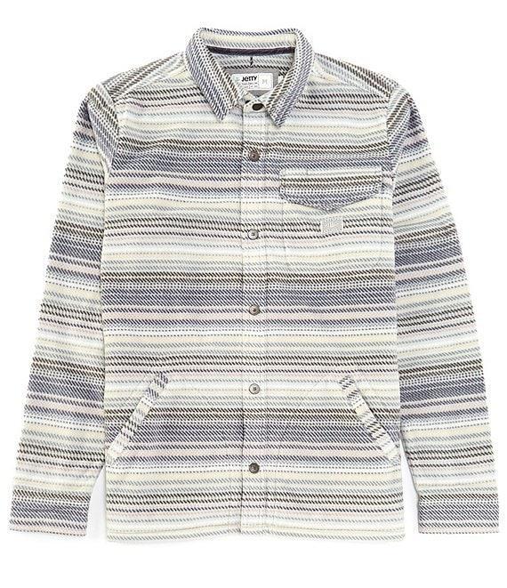 JETTY Concordia Fleece Long Sleeve Woven Shirt Product Image
