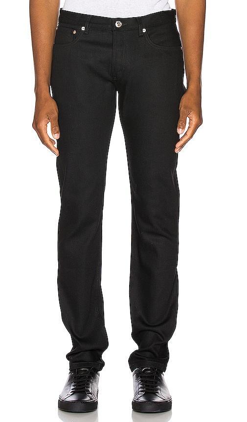 A. p.c. Petit New Standard Slim Fit Jeans in Black Product Image