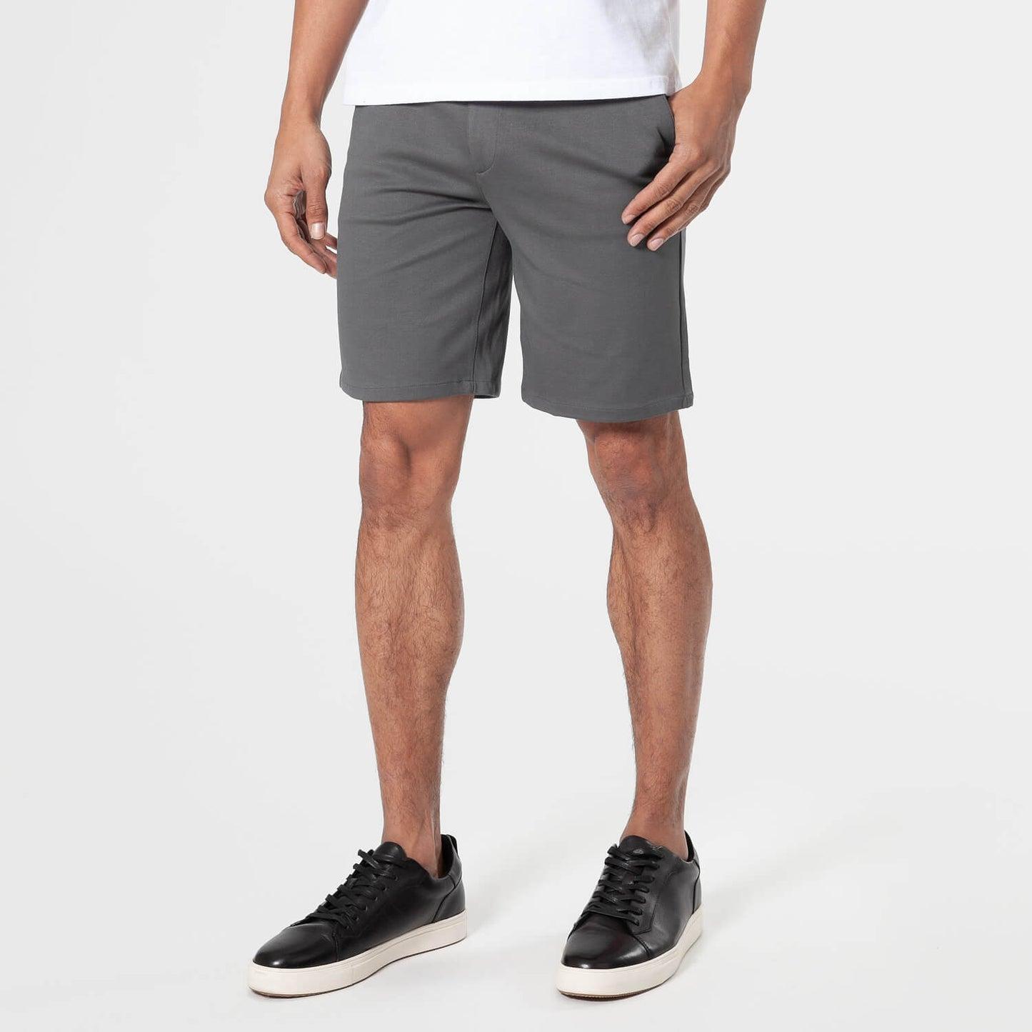 True Classic 9" Neutral Comfort Knit Men's Chino Shorts 3-Pack Product Image