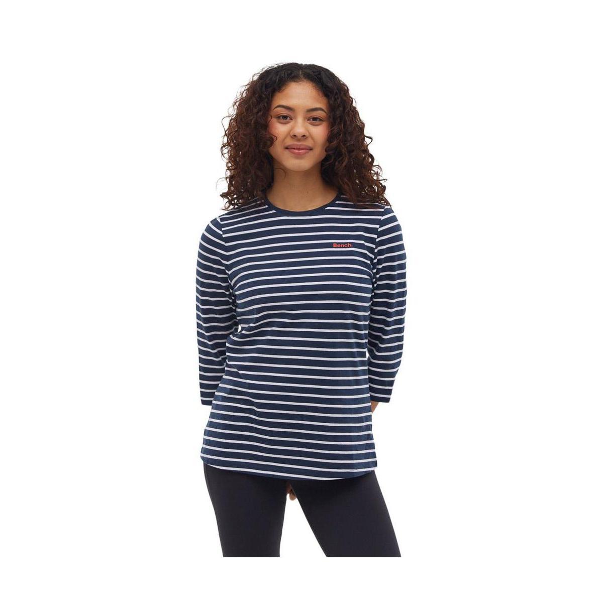 Bench Dna Womens Lesedi 3/4 Stripe Tee Product Image