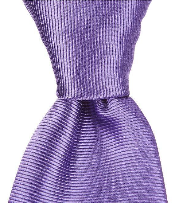 Cremieux Tulle Solid Traditional 3 1/4#double; Silk Tie Product Image