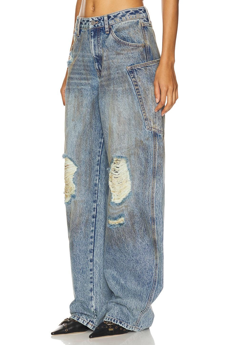 Bexley High Rise Chippy Barrel Pant AFRM Product Image