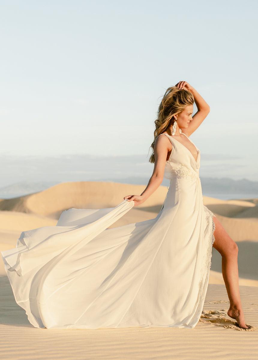 Denisse Bridal Gown in Lily Female Product Image
