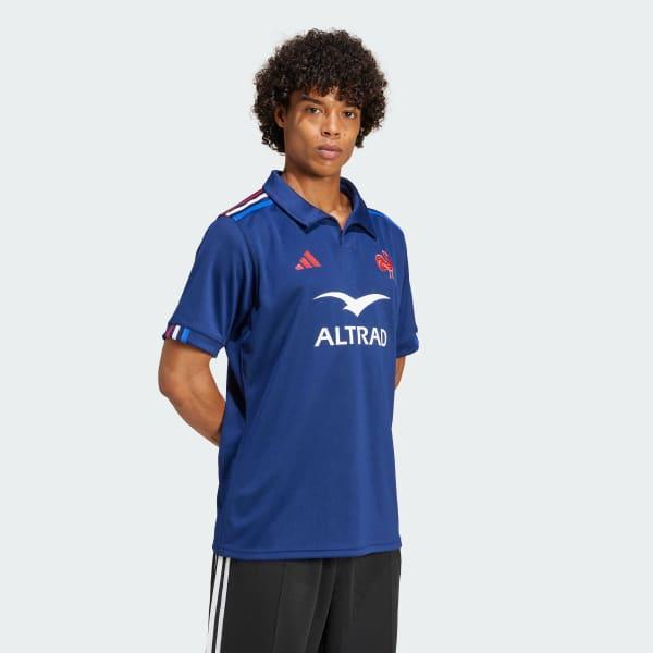 adidas France Rugby Home Jersey Dark Blue M Mens Product Image
