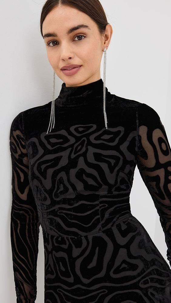 Ulla Johnson Helena Velvet Dress | Shopbop Product Image
