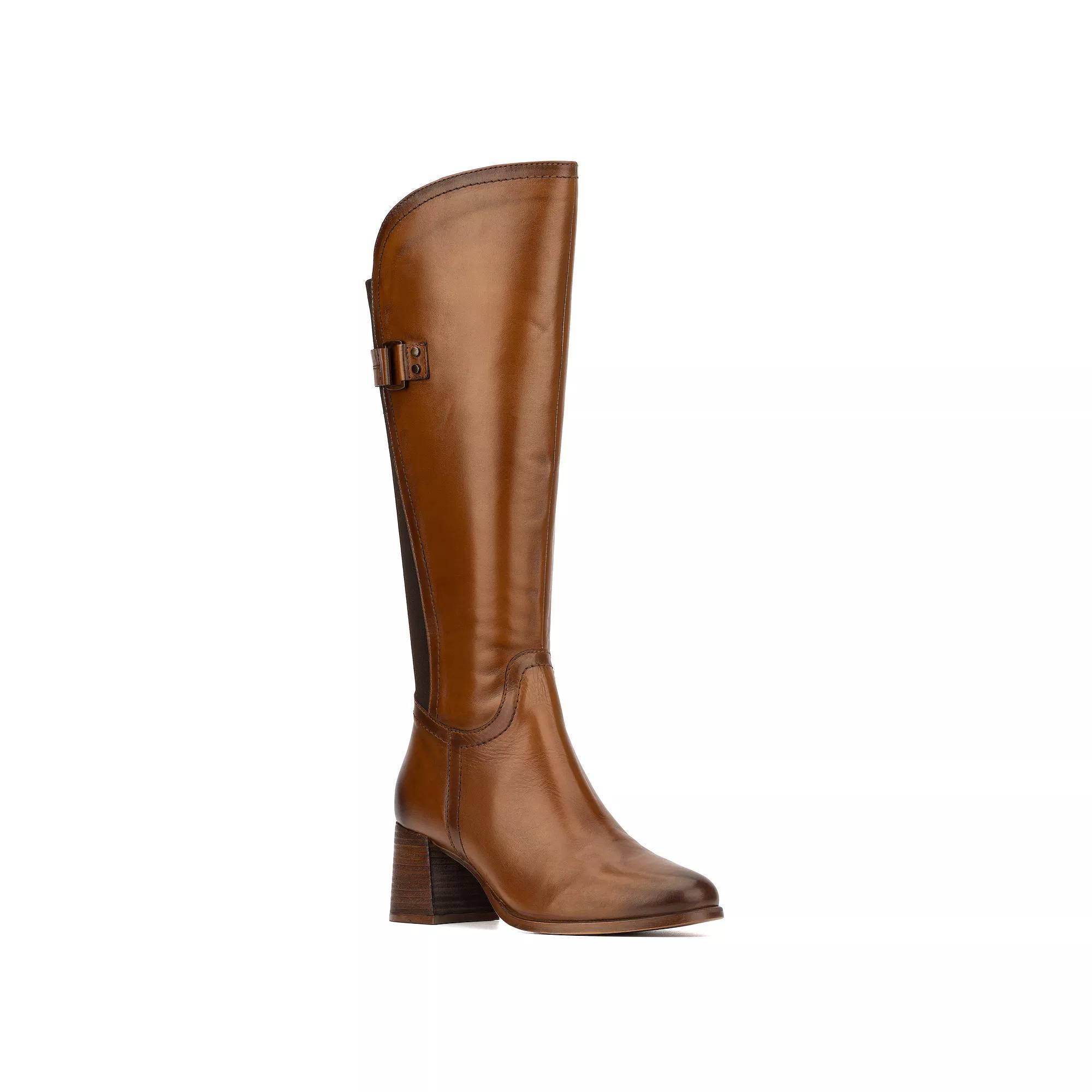 Vintage Foundry Co. Zuly Women's Leather Knee-High Boots, Size: 6 Product Image