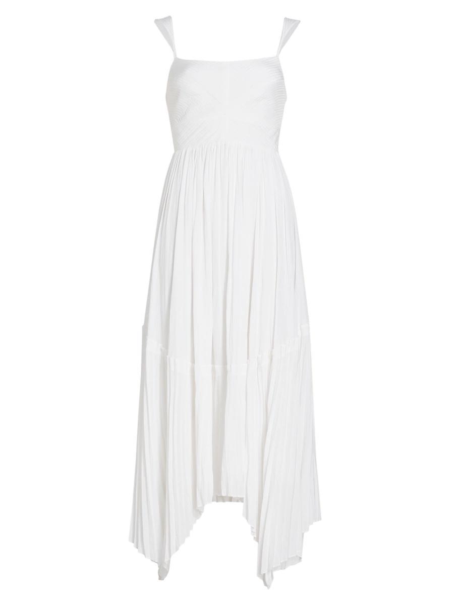Womens August Pleated Maxi Dress Product Image
