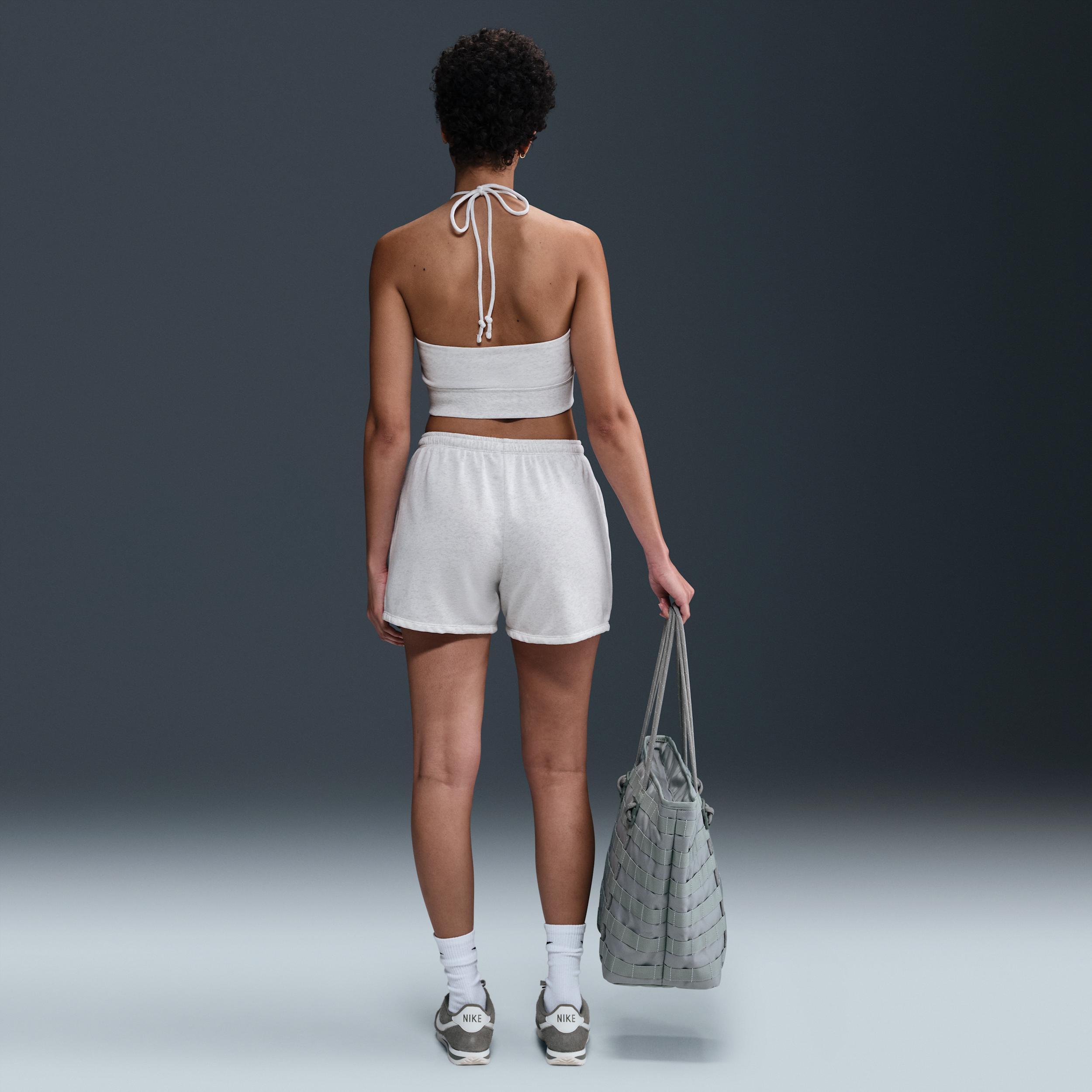 Women's Nike Sportswear Chill Terry Slim Cropped French Terry Halter Top Product Image