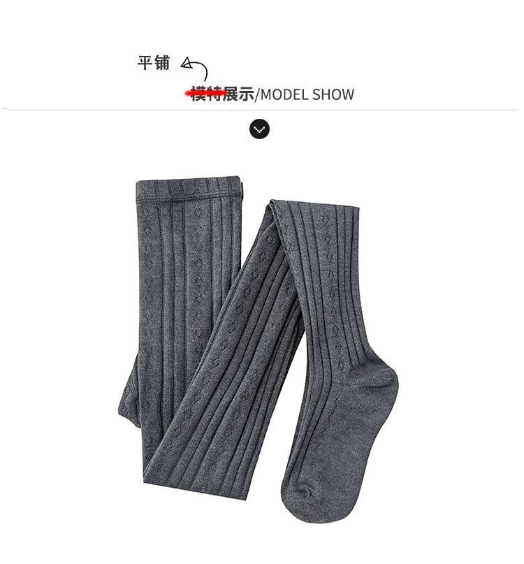 Argyle Knit Leggings in 6 Colors Product Image