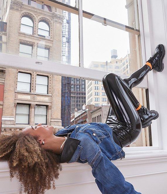 Spanx SPANXshape™ Faux Leather Patent Leggings Product Image
