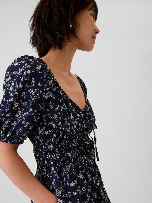 Smocked Mini Dress Product Image