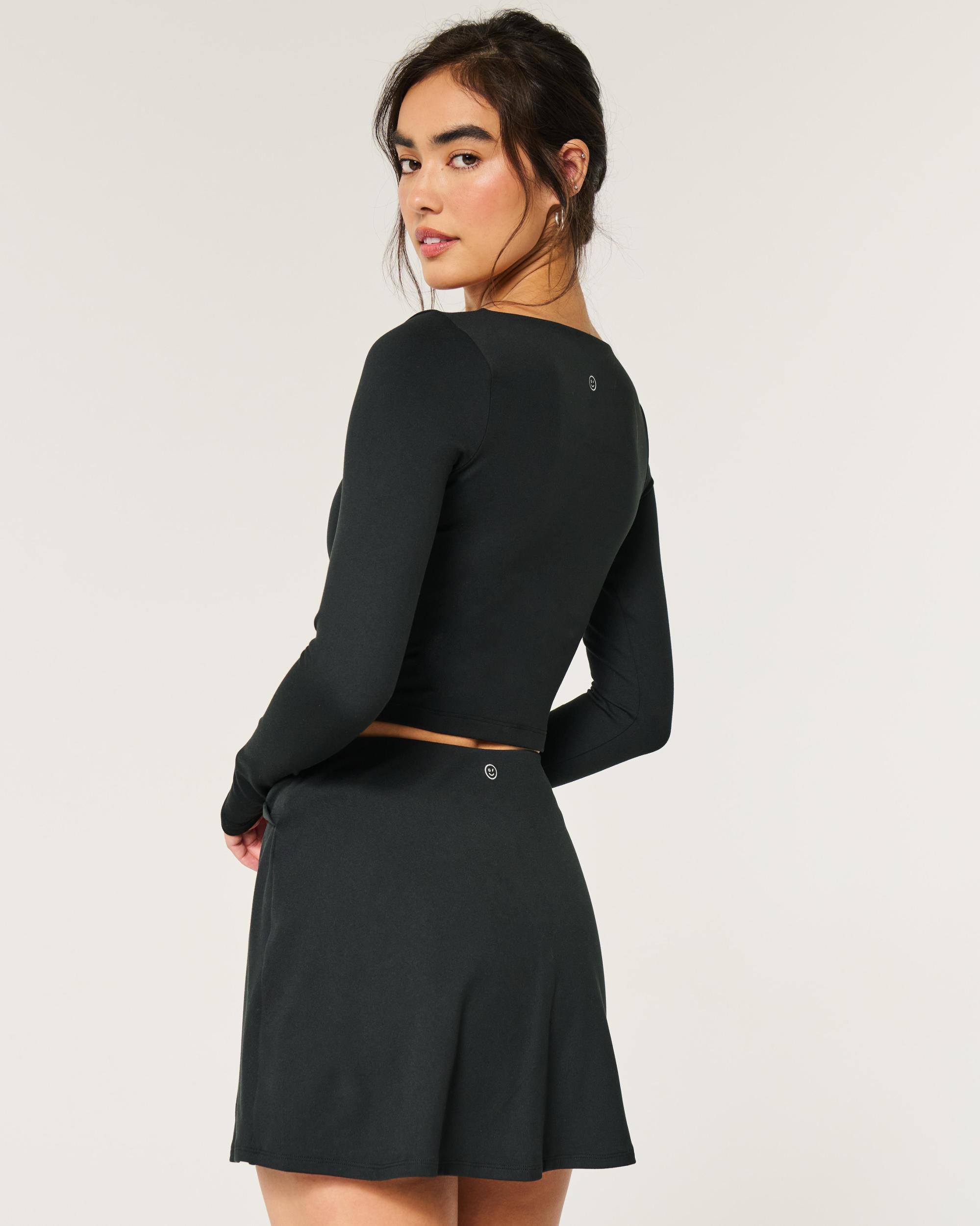 Gilly Hicks Active Recharge Long-Sleeve Plunge Top Product Image