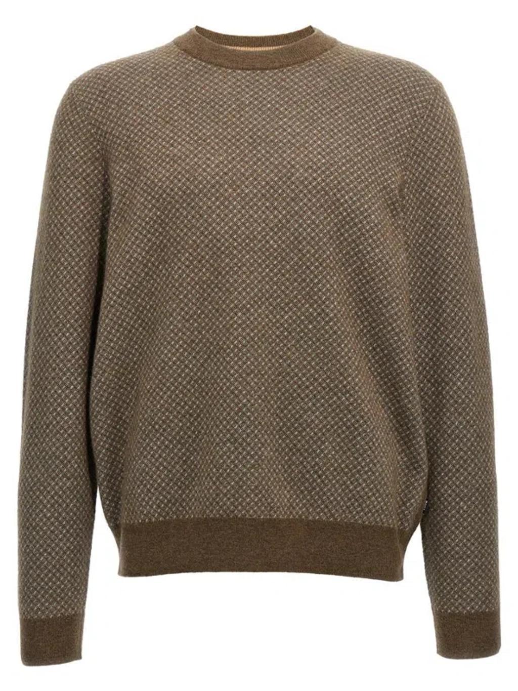 HUGO BOSS H Etoro Sweater In Green Product Image